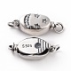 925 Sterling Silver Bayonet Clasps STER-D035-15AS-2