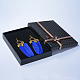 Богемные серьги fashewelry с перьями в стиле энтузиазма EJEW-TA0001-01B-1