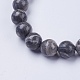 Carte naturelle pierre / picasso pierre / picasso bracelets jonc extensible perlé BJEW-I253-10mm-15-3