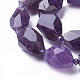 Natural Amethyst Beads Strands G-P434-30A-3