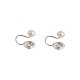 925 Sterling Silver Cuff Earrings EJEW-BB47567-B-3
