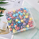 Cheriswelry 120Pcs 8 Colors Opaque Resin Beads RESI-CW0001-06A-3