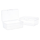 Polypropylene(PP) Storage Containers Box Case CON-WH0073-64-1