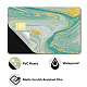 Adesivi per carte impermeabili in plastica pvc DIY-WH0432-035-3