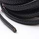 Braided Leather Cord WL-F009-C01-10x5mm-2