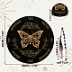 AHANDMAKER Butterfly Flower Pendulum Board DIY-GA0003-53G-2
