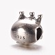 925 тайский стерлингового серебра европейские шарики STER-S004-04AS-2