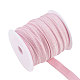 Benecreat 33 Meter 15 mm breit falten über Gummiband rosa Faltgummis Stretch für Haargummis Stirnbänder Kleidungsstück Nähen OCOR-BC0012-10B-5