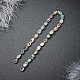 Natural Abalone Shell/Paua Shell Beads SSHEL-BC0001-08-6