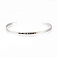 201 Stainless Steel Cuff Bangles BJEW-Q685-06-2