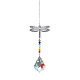 Cristal lustre suncatchers prismes chakra pendentif suspendu BUER-PW0001-134D-1