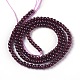 Natural Garnet Beads Strands G-L493-01-3