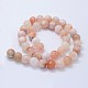 Chapelets de perles en agate naturelle de fleurs de cerisier G-I206-01-10mm-4