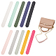 Wadorn 10 Uds 10 colores bolsa de cuero de imitación relleno de correa FIND-WR0008-74-1