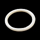 Соединительное кольцо из натуральной белой ракушки SSHEL-M022-06C-2