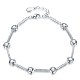 Романтические браслеты из стерлингового серебра BJEW-BB30930-1