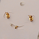 Granchio 304 acciaio pendenti in resina acciaio e perno set di orecchini gioielli SJEW-F047-30-2