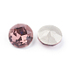 Apuntado hacia atrás & dorso plateado Diamante de imitación de cristal Cabujones RGLA-J012-10mm-515-2