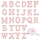 NBEADS 26 Pcs A-Z Letter Glass Rhinestone Patches DIY-NB0007-06-1