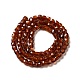 Natural Garnet Beads Strands G-I341-02-3