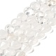 Natürlichem Quarz-Kristall-Perlen Stränge G-B022-21B-1