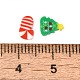 Thème de noël cabochons en pâte polymère faits à la main&nbsp;CLAY-Q004-11A-3