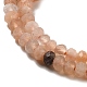 Natural Multi-Moonstone Beads Strands G-M426-A02-01-4