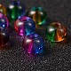 Perles européennes en verre peint X-DGLA-R016-12mm-M-4