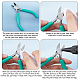 Beebeecraft Wire Cutters for Jewelry Making Mini Flush Cut Pliers Carbon Steel Jewelry Pliers PT-BBC0001-02A-5