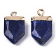 Lapis-lazuli naturelles ont fait pendentifs G-N326-34E-2