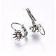 201 Stainless Steel Leverback Earring Findings STAS-I095-23P-2