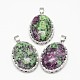 Natural Ruby in Zoisite Pendants X-G-D851-31-1