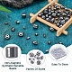 Craftdady 135pcs 9 styles de perles d'hématite synthétiques non magnétiques G-CD0001-12-6
