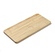Planches de conception de bracelet en bambou rectangle AJEW-D057-01-2