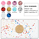 Arricraft 100g 10 colori lucidi accessori per la decorazione di nail art MRMJ-AR0001-04-2