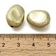 Perles en plastique ccb avec placage UV&nbsp;CCB-D008-05G-3