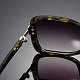 Léopard des femmes de lunettes de soleil d'été oeil de chat SG-BB14525-1-2
