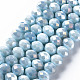 Cuisson opaque de perles de verre peintes EGLA-N006-006F-1