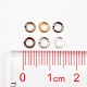 1 caja 6 color anillos de salto de hierro IFIN-X0025-4mm-NF-B-2