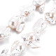 Perle baroque naturelle perles de perles de keshi PEAR-S019-04A-2