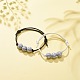 2pcs 2 couleurs bracelet en perles acryliques sur le thème du sport BJEW-JB08558-05-2
