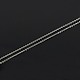 Halsketten aus rhodiniertem Sterlingsilber X-STER-M034-32A-3