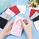 Nbeads 10Pcs 5 Colors Microfiber Jewelry Pouches ABAG-NB0001-70-3