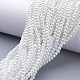 Glass Pearl Beads Strands HY-4D-B01-4