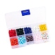 DIY Colorful Glass Beads Jewelry Making Kit DIY-FS0002-14-6