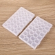 Contenants de perles en plastique transparent 28 grilles CON-PW0001-029-2