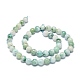 Gradez un brin de perles de jaspe sésame naturel G-O201A-08B-2