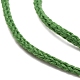 コットン糸  DIYの工芸品について  ギフトラッピングとジュエリー作り  ライムグリーン  3mm  約150m /ロール OCOR-F013-16-3
