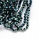 Electroplate Glass Beads Strands EGLA-J026-3mm-F15-2