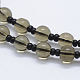 Glass Beaded Pendant Necklaces NJEW-E116-02-3